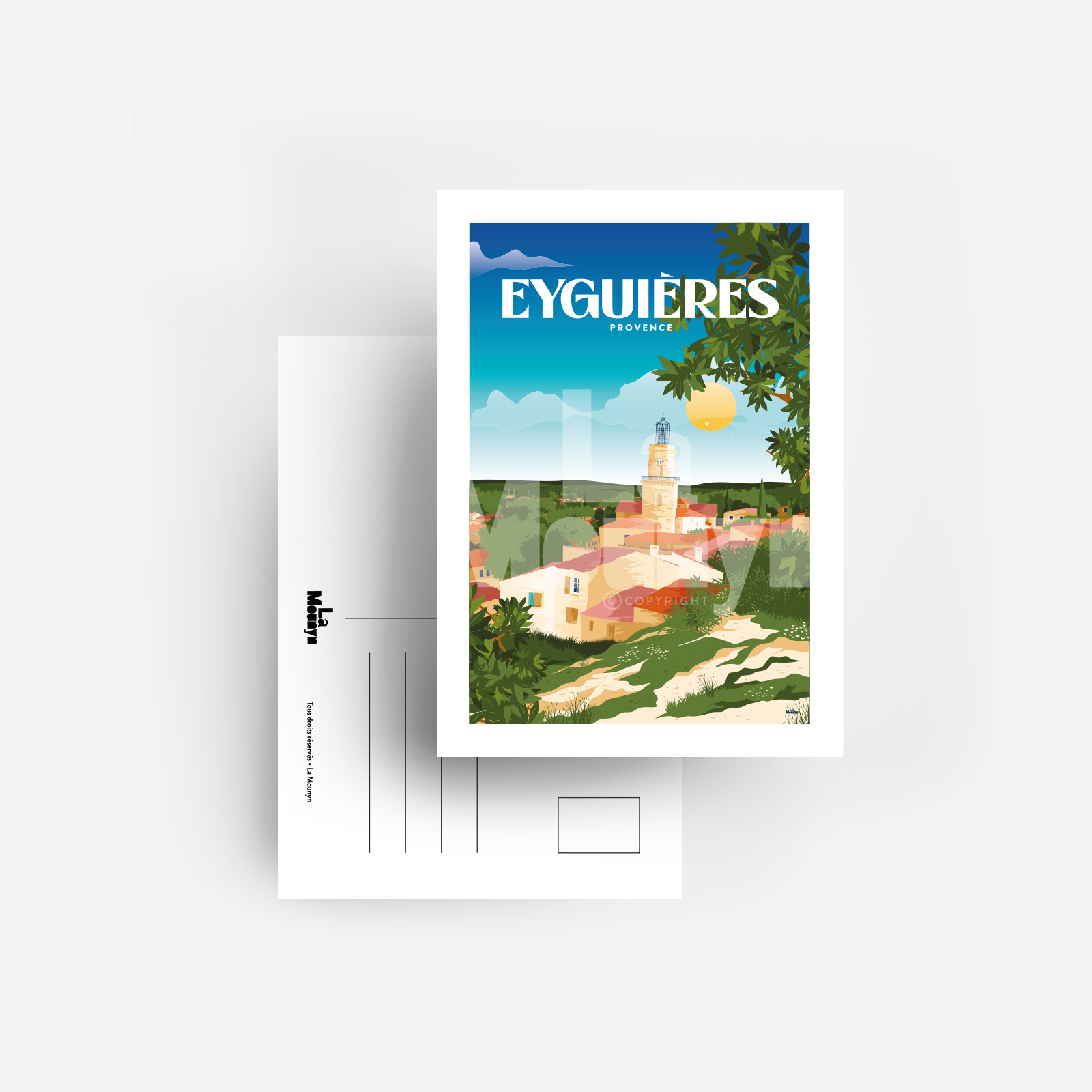 carte-eyguières-village-lamounyn Eyguières | Carte – Image 1