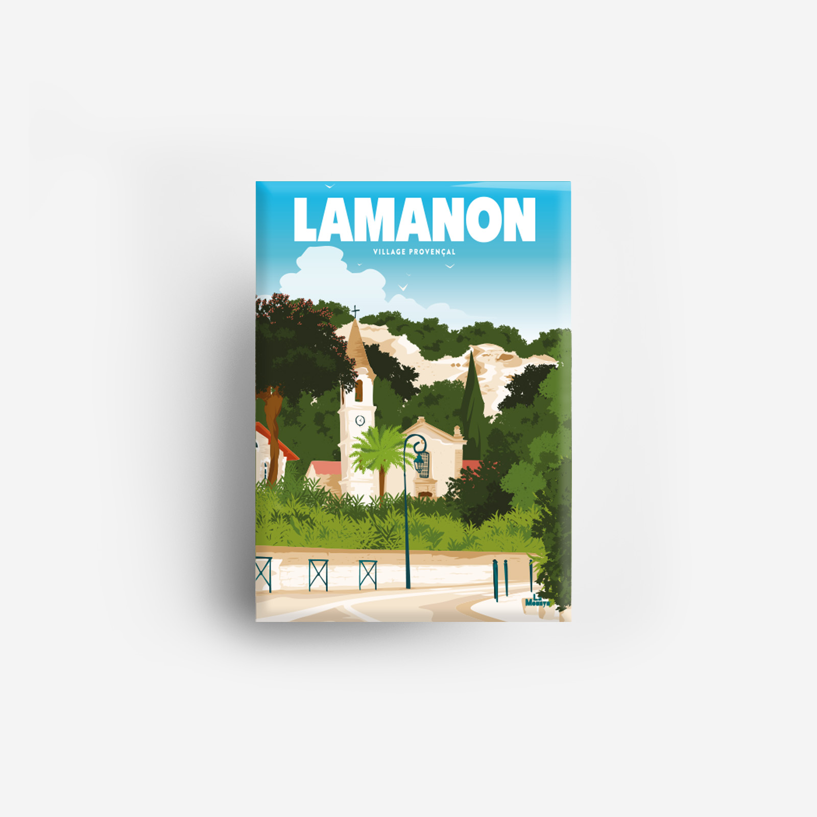 lamanon-la-mounyn Lamanon | Magnet – Image 1