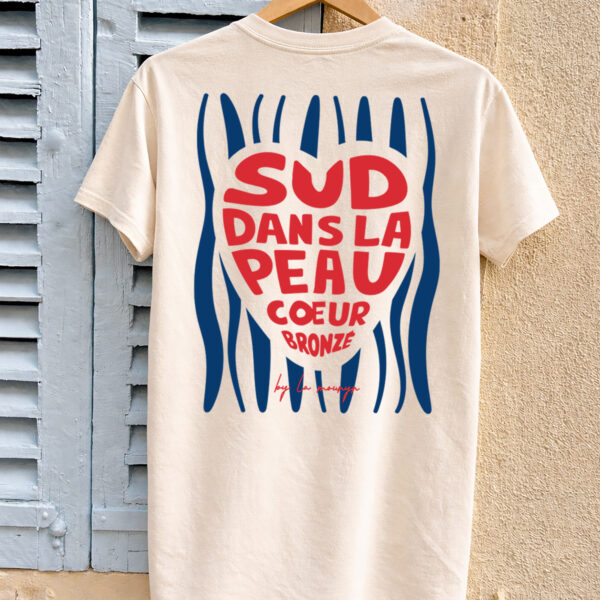 COEUR BRONZÉ BLUE | T-Shirt – Image 3