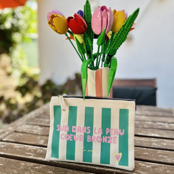 Suc Coeur Rayures | Pochette – Image 3