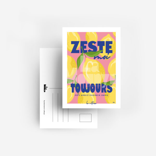 Citron Zeste-moi ! | Carte