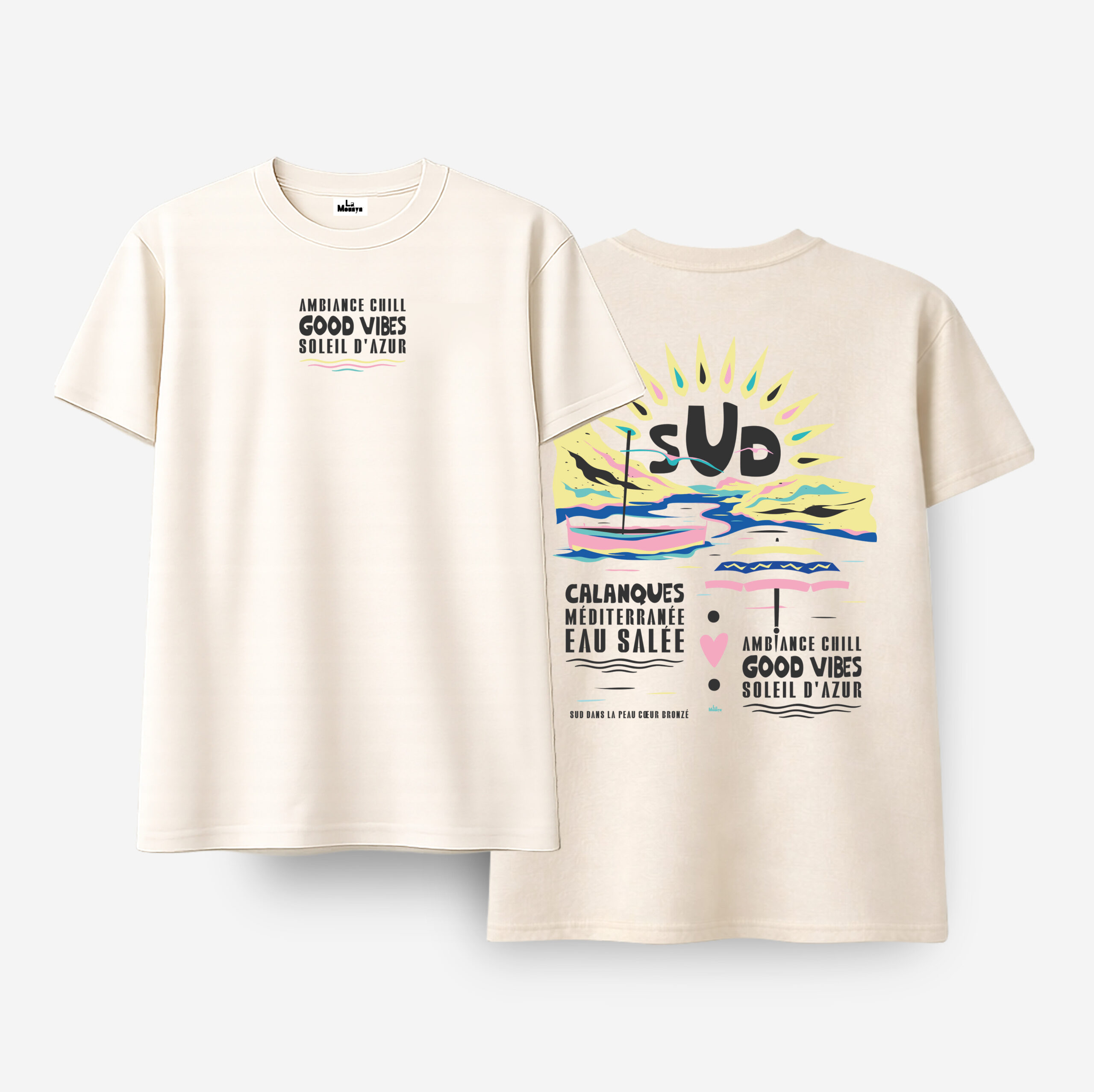 t-shirt-calanques-vibes-lamounyn Calanques Vibes | T-Shirt – Image 1